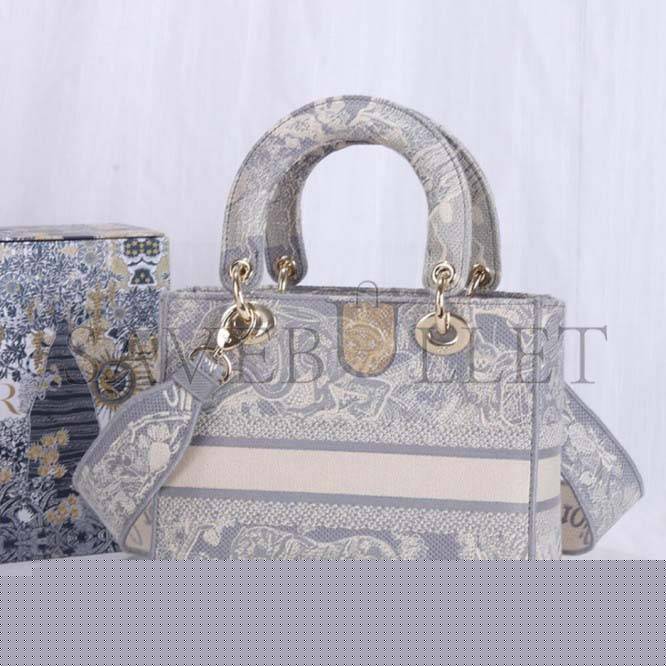 D*or medium lady d-lite bag m0565orgo_m932 (24cm*20cm*11cm)
